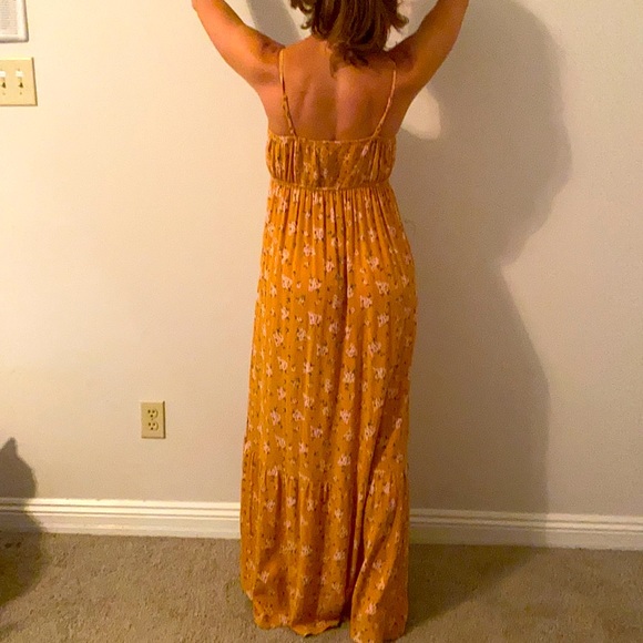 Flower maxi summer dress - Picture 3 of 3